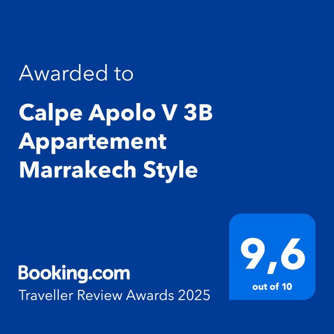 Calpe Apolo V 3B Appartement Marrakech Style ภายนอก รูปภาพ